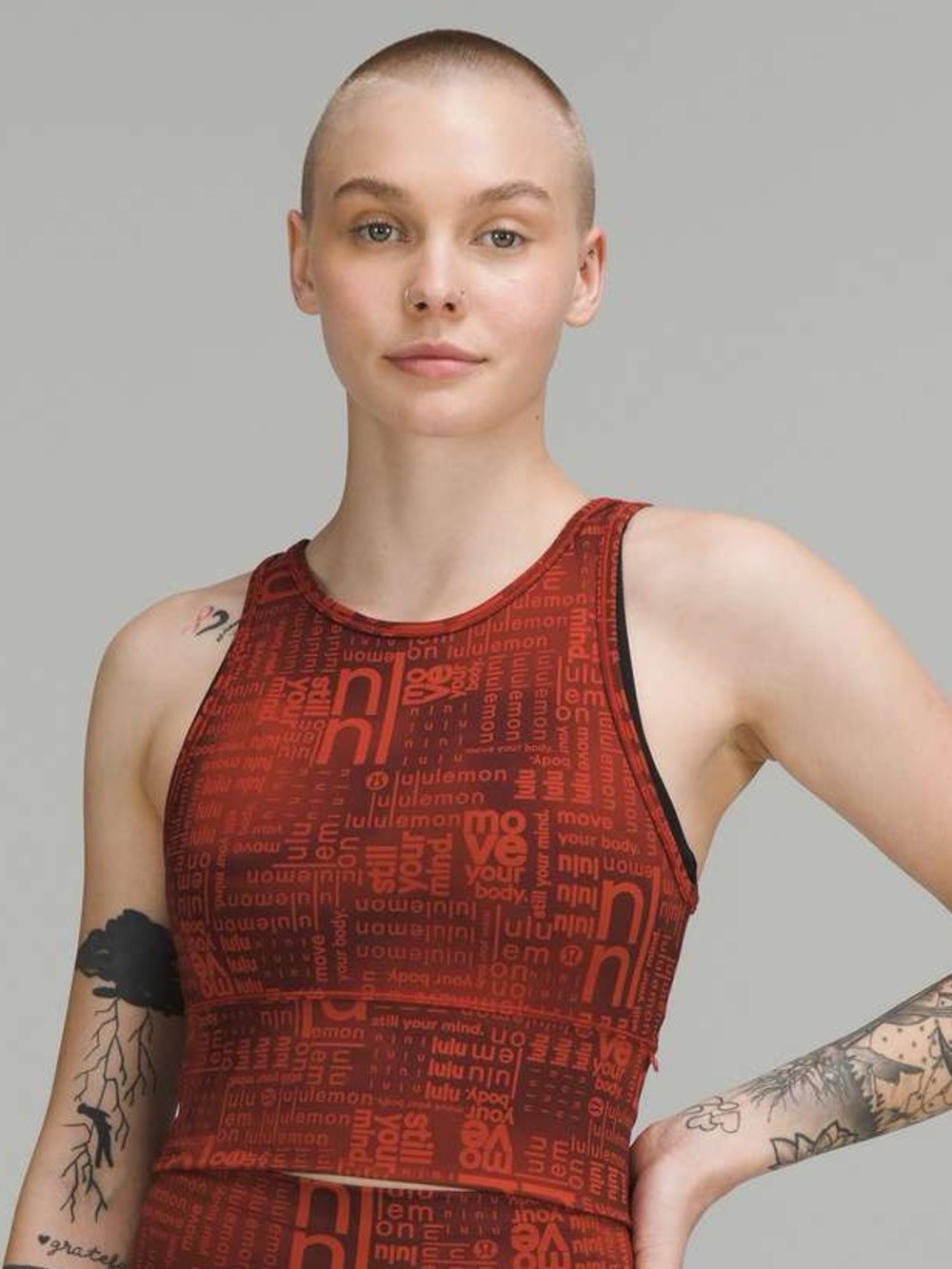 Lululemon Power Pivot Everlux Tank Top *Motif
Lululemon Ombre Red Multi